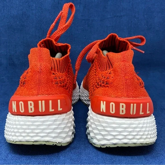 NOBULL Allday Knit White Core Sneaker Running Shoes Men's Sz 12 Gym Comfort - Picture 7 of 10